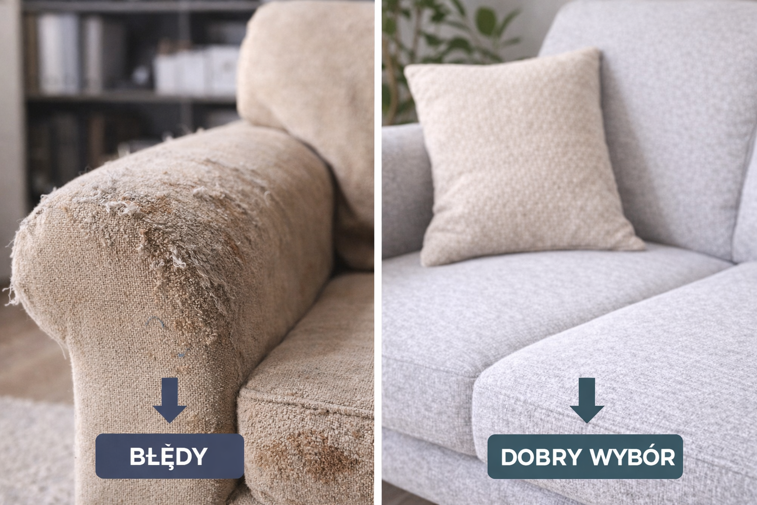 Najczęstsze błędy przy wyborze tkanin tapicerskich