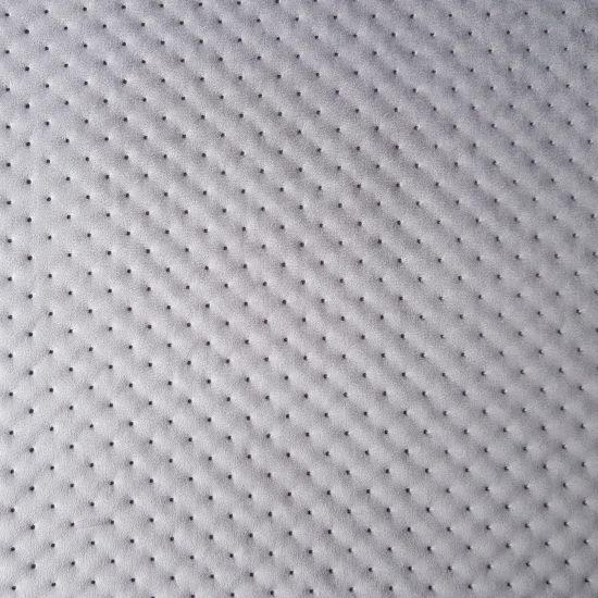 Tkanina tapicerska Welur pikowany kropki szare 91