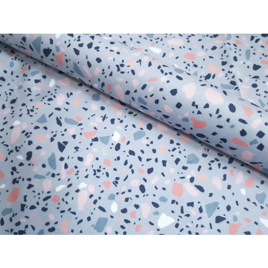 Tkanina tapicerska wzory Welur Lastriko szary