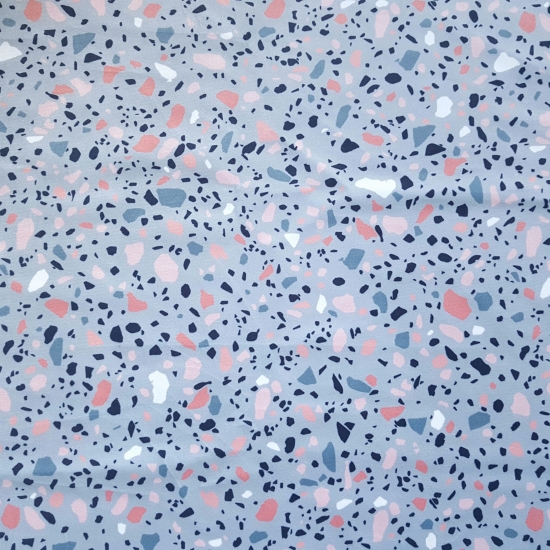 Tkanina tapicerska wzory Welur Lastriko szary