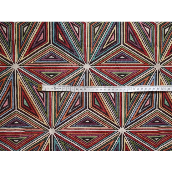 Tkanina tapicerska wzorzysta żakard Malawi