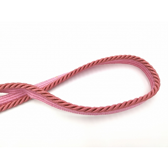 Sznur ozdobny tapicerski z wypustką 7 mm różowy