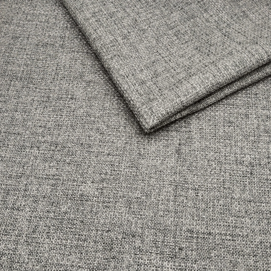 Tkanina tapicerska strukturalna plecionka Luis szary