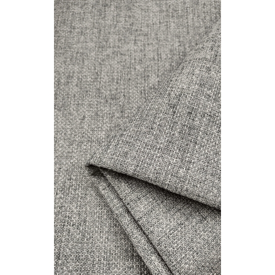 Tkanina tapicerska strukturalna plecionka Luis szary