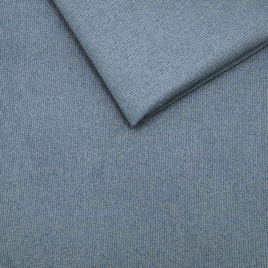 Tkanina tapicerska strukturalna plecionka Point błękitna